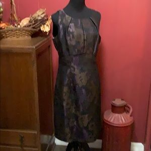 Brocade cocktail dress